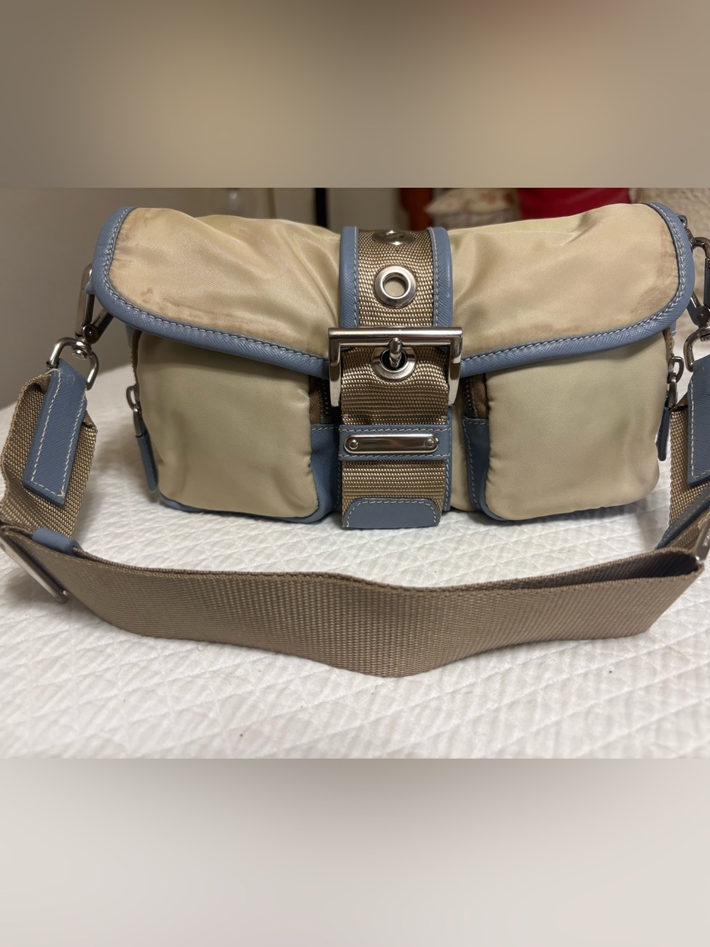 Prada Nylon Testuto Bag